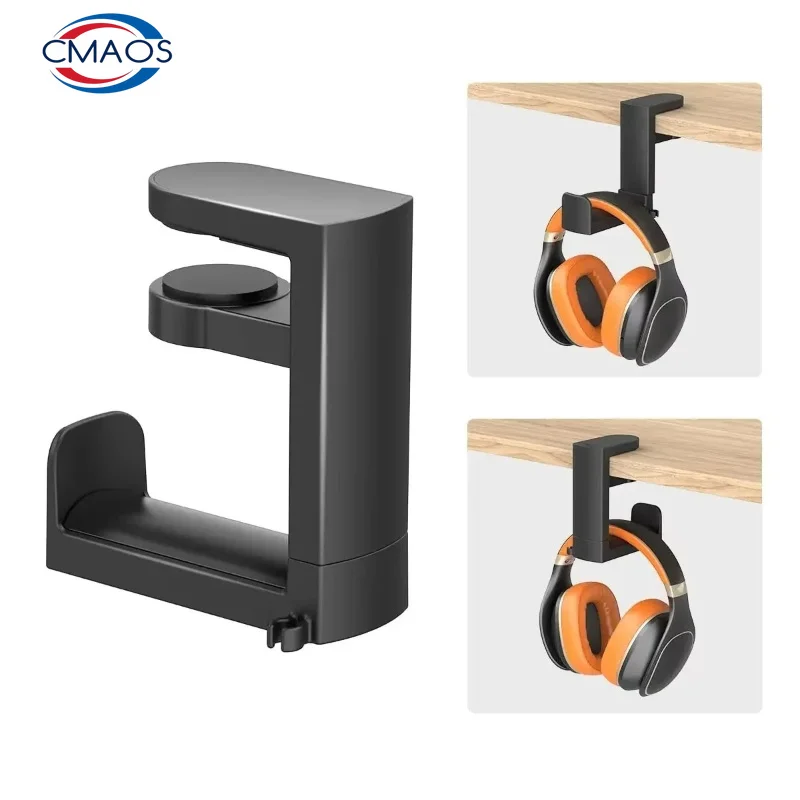 Headphone Stand Desk - 360 ° Support rotatif pour casque,