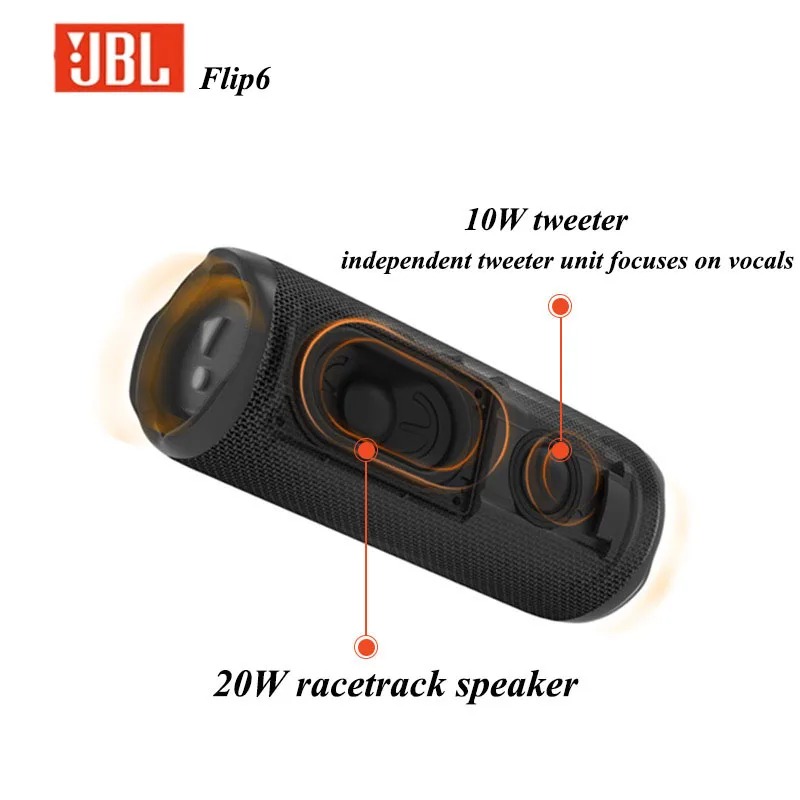 Enceinte Bluetooth JBL Flip 6, - Jbl Speaker Flip 6 avis et prix
