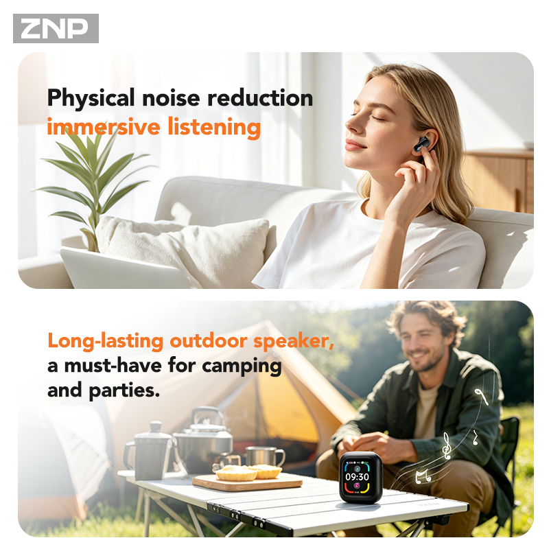 Écouteurs sans fil ZNP N04 TWS - Earbuds Charging Case avis et prix