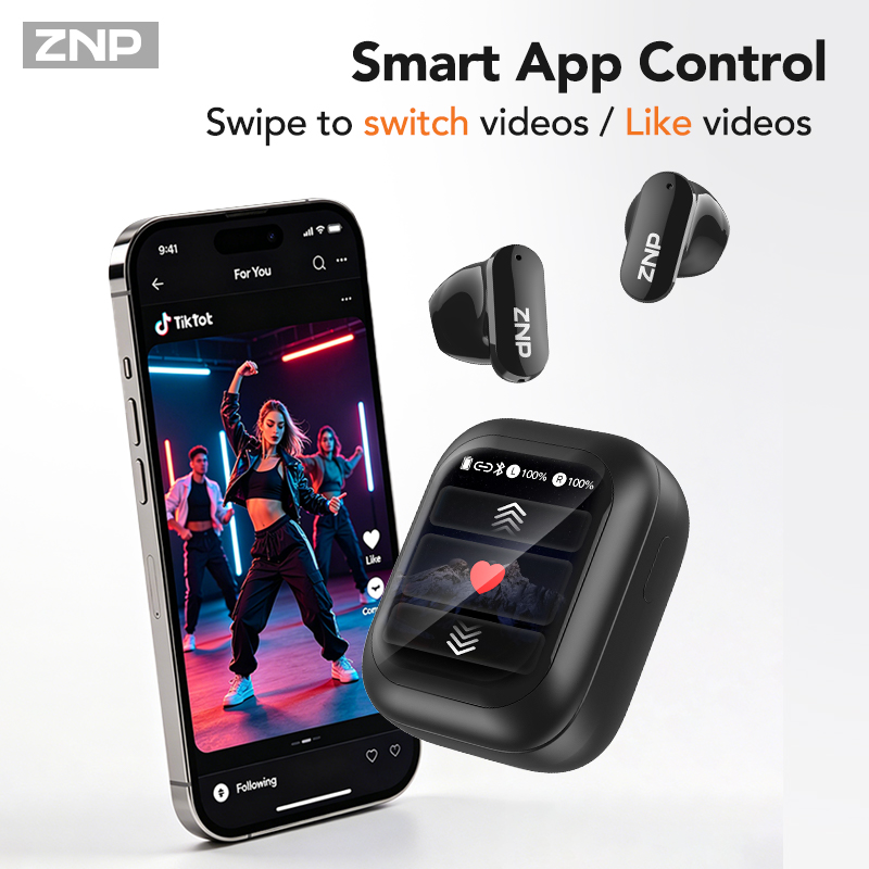 Écouteurs sans fil ZNP N04 TWS - Earbuds Charging Case avis et prix