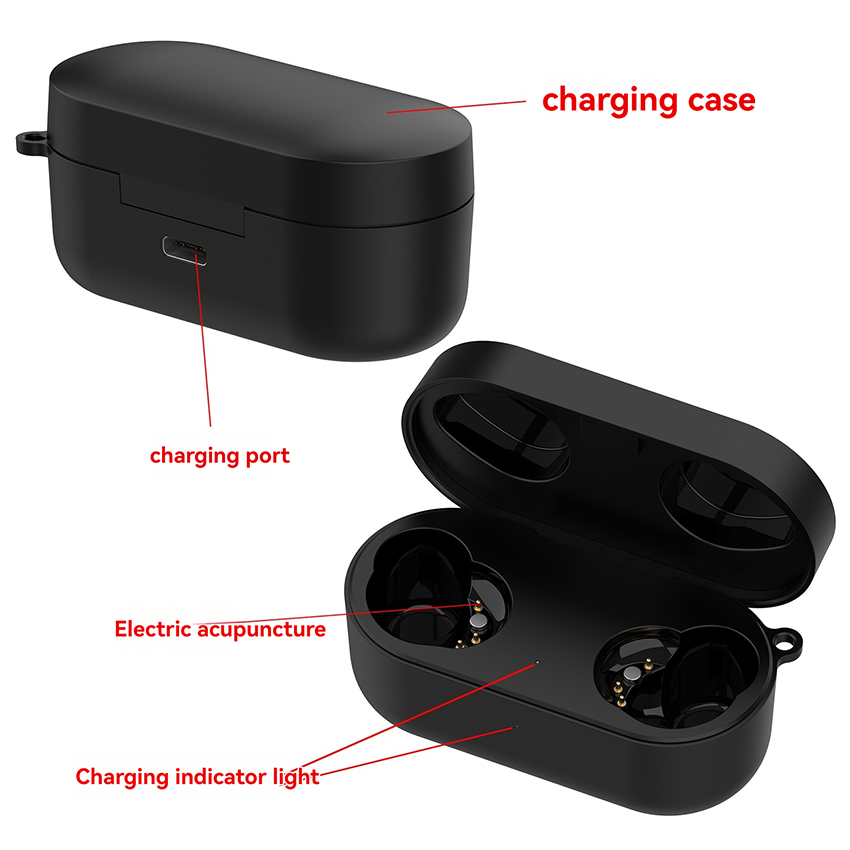 1 chargeur avec câble, étui de - Earbuds Charging Case avis et prix