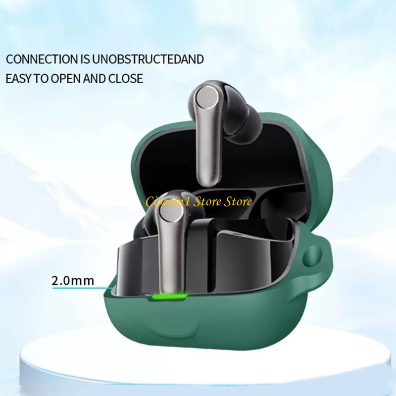 Housse en Silicone liquide sou - Earbuds Charging Case avis et prix