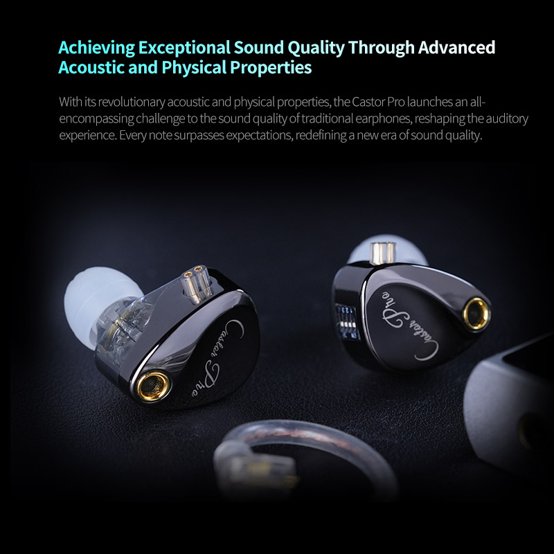 KZ Castor PRO dans l'oreille é - In Ear Monitor Iem avis et prix